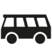 Piktogram eines kleinen Busses